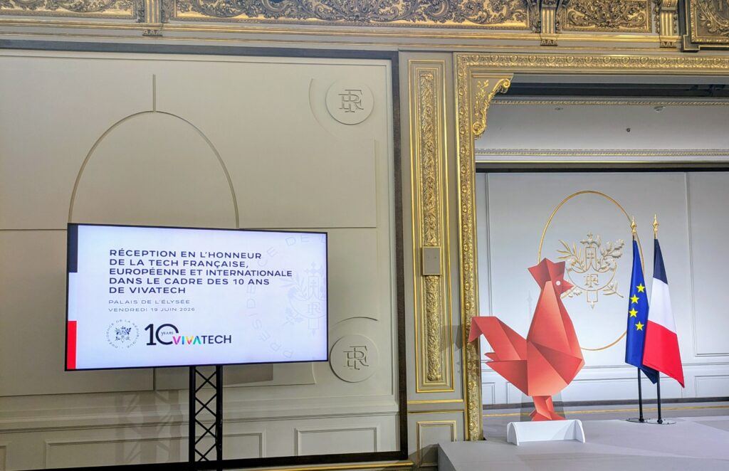 Vivatech 10 year anniversary at Elysée Palace