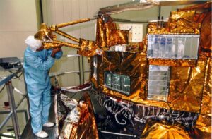 satellite with thermal protection